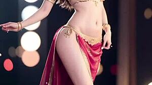 Oh man, this ai art belly dance with cute aunt in belly dancer outfit feels so wild.