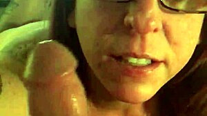 i love sucking and deepthroating your cock in nylon pov as your wife.