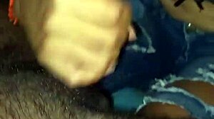 I refused to fuck that stranger with a big black cock in bedroom. But his monster size won over my big tits resistance.