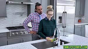 Loving Stepdad Punishes Stepdaughter Lily