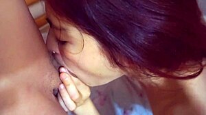 university goddess with perfect body hints at loving deepthroat and hot fucking