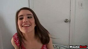 Amateur Teen Zarena Summers Picked Up for Outdoor Public POV Encounter