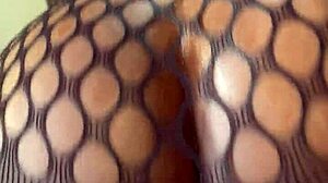 Petite Bubble Butt Ebony Babe Rides Dildo Solo Spreading Wet Pussy For Squirting Fun