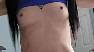 belle petite 18+ emy angel appears sexy in her scene