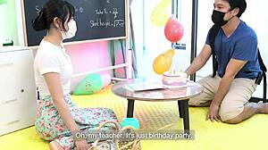 Teacher Gives Hardcore Rough Sex Lesson to Student