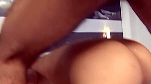 then the chef dives right into sticking his cock up tammis tight hairy asshole the cook!