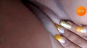 Morena shows off her big ass and big tits in a tempting way.