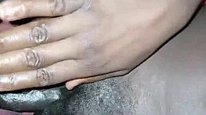 why is this 18yo getting her tight pussy fucked by big black cock in massage?