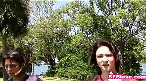 Three Teen 18+ Female Football Players Fuck Coach Hard!