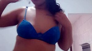 Wow, this hot Latina is dancing funk putaria showing off her tasty little tits to the camera