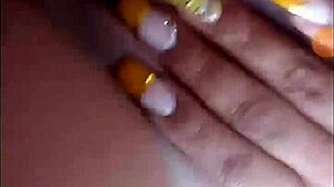 Morena shows off her big ass and big tits in a tempting way.