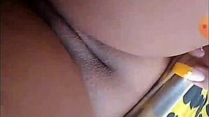 Morena shows off her big ass and big tits in a tempting way.