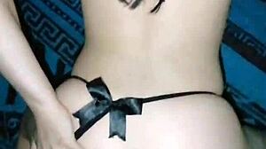 Hey, check this homemade anal sex with horny latina prostitute pounding her pussy hard! 🔥🍑