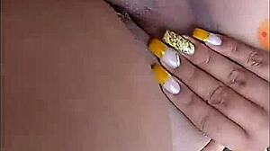 Morena shows off her big ass and big tits in a tempting way.