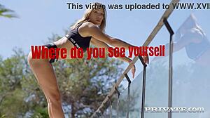 uh so like this interview with that sexy ukrainian blonde angelika grays outside ya know