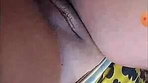 Morena shows off her big ass and big tits in a tempting way.