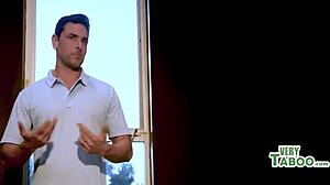 My wife's step sister caught us cheating, so now we share her in a hot 3some group session