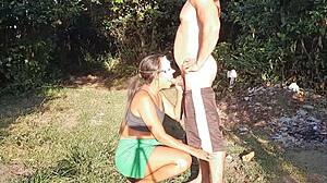 Bonneyuwu Slips Marbles into Condom for Wet Pussy Play in Homemade Teen Bed Session