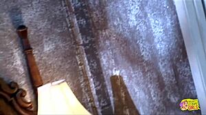 Naughty Girls Feel Intense Pleasure Inserting Big Dildos Into Tight Pussies