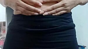 spy cam shows innocent girl's perfect tits as teen 18+