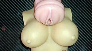 Trio With Kissy Dolly Vagina Ano Eyaculación En Tetas