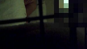 Look at my real stepmom on hidden cam playing with her lush ohmibod for big tits orgasm.