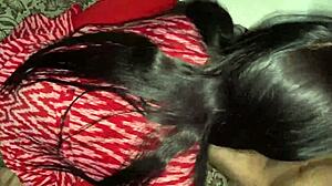 nawali married bhabhi cheats with devar in hot sex, her big boobs and tight pussy making it viral