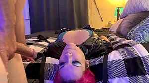 hey, that hellish makeup made the princess puke on her face