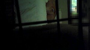 Look at my real stepmom on hidden cam playing with her lush ohmibod for big tits orgasm.