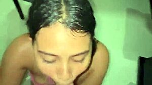 After Morning Coffee She Craved Dessert With Sloppy Blowjob In 4K From Big Ass Latina Girlfriend.