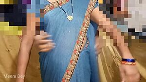 Indian Wife Kissing Black Cock in Homemade Couple Pussy Action