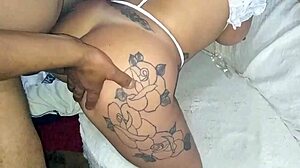 Hey, what if we try some intense interracial action with that big cock on the sofa?