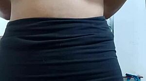 spy cam shows innocent girl's perfect tits as teen 18+