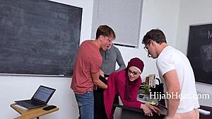 Assignment Today Involves Fucking Teacher In Classroom Group Scene