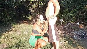 Bonneyuwu Slips Marbles into Condom for Wet Pussy Play in Homemade Teen Bed Session