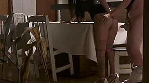 young brazilian latina in amateur tattoo scene