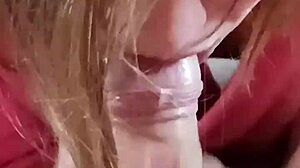 in this homemade compilation, the ukrainian milf wife takes rough deepthroat blowjobs and cumshots in her mouth on her knees