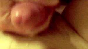 Her busty natural tits keep me hard. I pump cum in her pov.