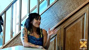 Sublime Brunette Milf Enjoys Big Cock in Lingerie and Stockings