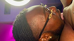 My husband licks my pussy passionately until I reach intense orgasm in homemade video