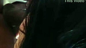 The naughty married woman sneaks into the hotel for an interracial blowjob on her wedding night. Passion builds as she explores forbidden desires with the African stranger.