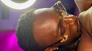 My husband licks my pussy passionately until I reach intense orgasm in homemade video