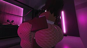 He Made Us Dress Up for Massive Blacked Roblox Action with Huge Cocks