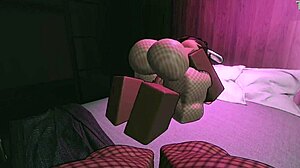 He Made Us Dress Up for Massive Blacked Roblox Action with Huge Cocks