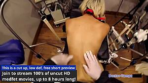 Intriguing Dr Tampa takes Channy Crossfire in a government scenario with nurse vibrator action and gaping.