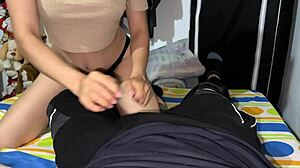 Big Cock Pounds Horny Colombian Teen Latina in Creampie Quickie