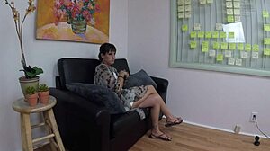 Nataly, show me how you deepthroat and gag on that cock during casting interview