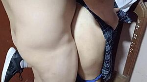 Peruvian Schoolgirl Thought Carpentry Class But Ends Up Nailed Hard