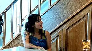 Sublime Brunette Milf Enjoys Big Cock in Lingerie and Stockings