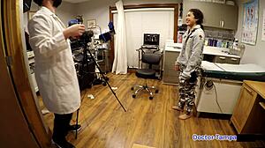 Dr Tampa Conducts Remote Interrogation on Patient Jasmine Rose with Fetish Elements